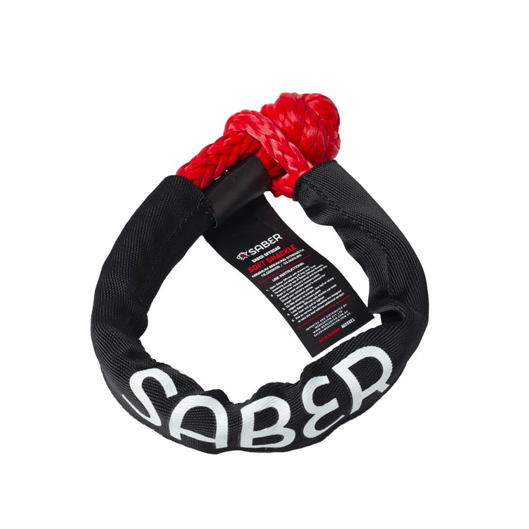 Saber Soft Shackle with Protective Sheath - 15,000KG | Saber Offroad | A247 Gear