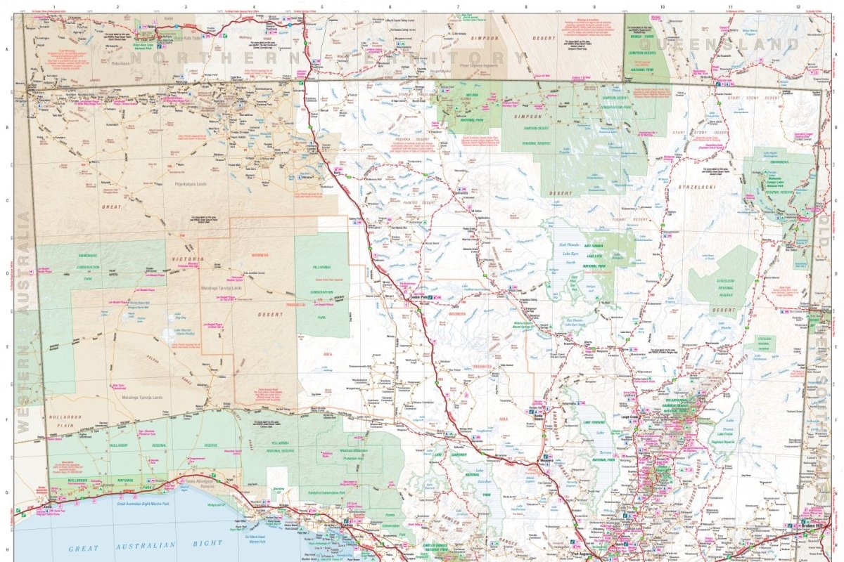 South Australia Handy Map | Hema Maps | A247 Gear