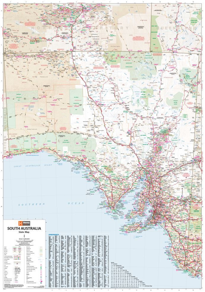 Load image into Gallery viewer, South Australia State Map | Hema Maps | A247 Gear
