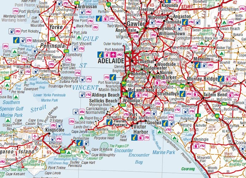 Load image into Gallery viewer, South Australia State Map | Hema Maps | A247 Gear
