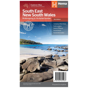 South East New South Wales Map | Hema Maps | A247 Gear