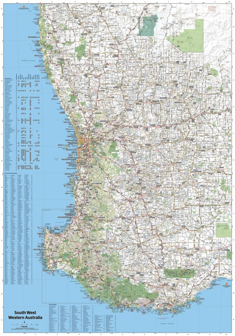 South West Western Australia Map | Hema Maps | A247 Gear