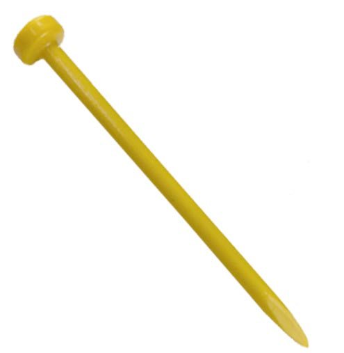 Load image into Gallery viewer, SUPAPEG - Yellow Poly Ground Mat Pin 15x175mm | Supapeg Australia | A247 Gear
