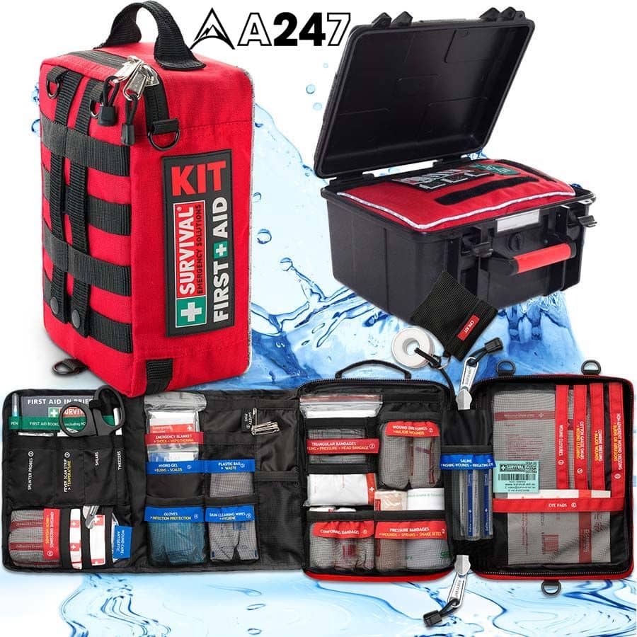 Survival BOATIES BUNDLE First Aid Kit | Survival Emergency Solutions | A247 Gear