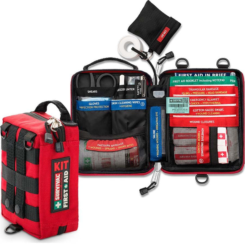 Load image into Gallery viewer, SURVIVAL HANDY FIRST AID KIT | Survival Emergency Solutions | A247 Gear
