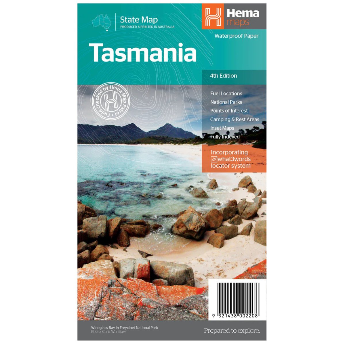 Tasmania State Map | Hema Maps | A247 Gear