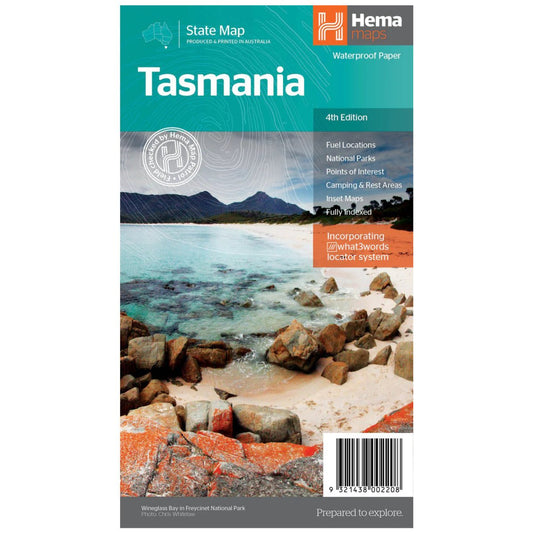 Tasmania State Map | Hema Maps | A247 Gear