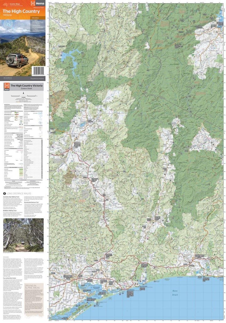 The Victorian High Country Map | Hema Maps | A247 Gear