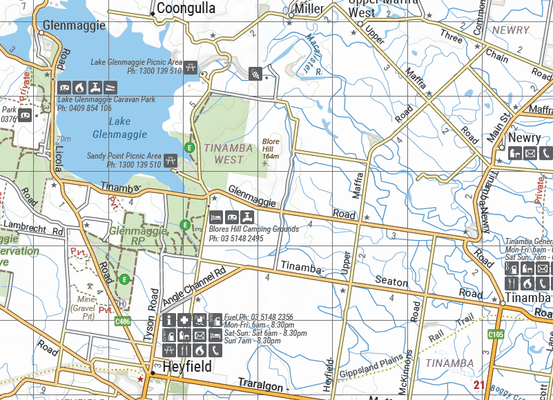 The Victorian High Country - South Western Map | Hema Maps | A247 Gear