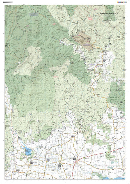 The Victorian High Country - South Western Map | Hema Maps | A247 Gear