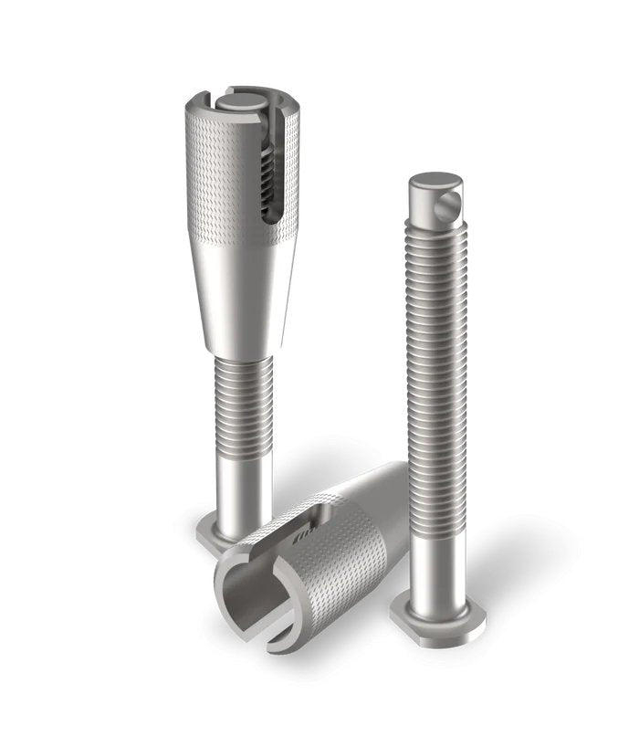 TRED 115mm MOUNTING PINS WITH NUT- PAIR | Tred | A247 Gear