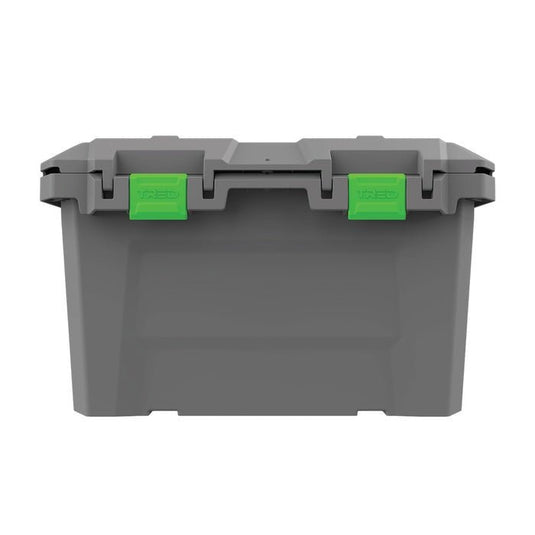 TRED GT Storage Box 65L - Shallow - Grey With Green | Tred | A247 Gear