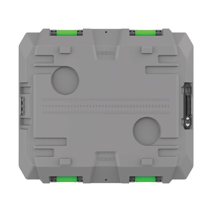 Load image into Gallery viewer, TRED GT Storage Box 65L - Shallow - Grey With Green | Tred | A247 Gear
