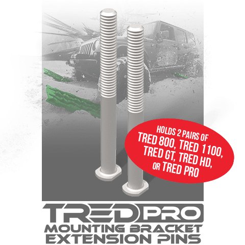 Tred Pro Mounting Bracket Extended Pins | Tred | A247 Gear