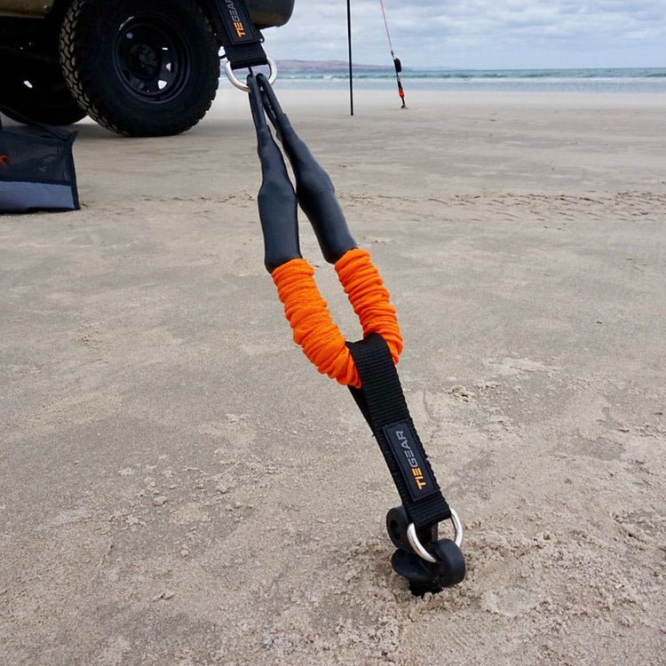 Ultimate Caravan GuyRope & Screw Peg Bundle | TieGear + Supapeg | A247 Gear
