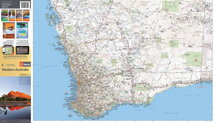 Western Australia Handy Map | Hema Maps | A247 Gear