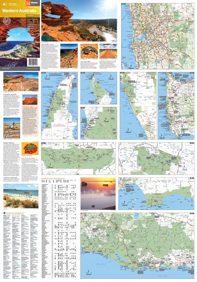 Western Australia State Map | Hema Maps | A247 Gear