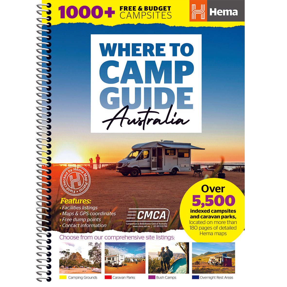 Where to Camp Guide | Hema Maps | A247 Gear